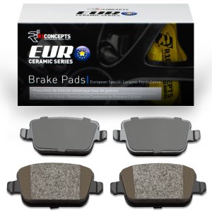 Volvo S80 Brake Pads - Rear - R1 Concepts - Euro Ceramic - `07-`12